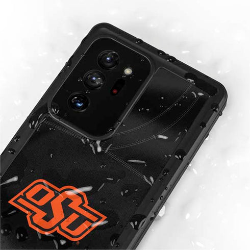 Oklahoma State University Black Jersey Galaxy Note20 Ultra 5G Waterproof Case